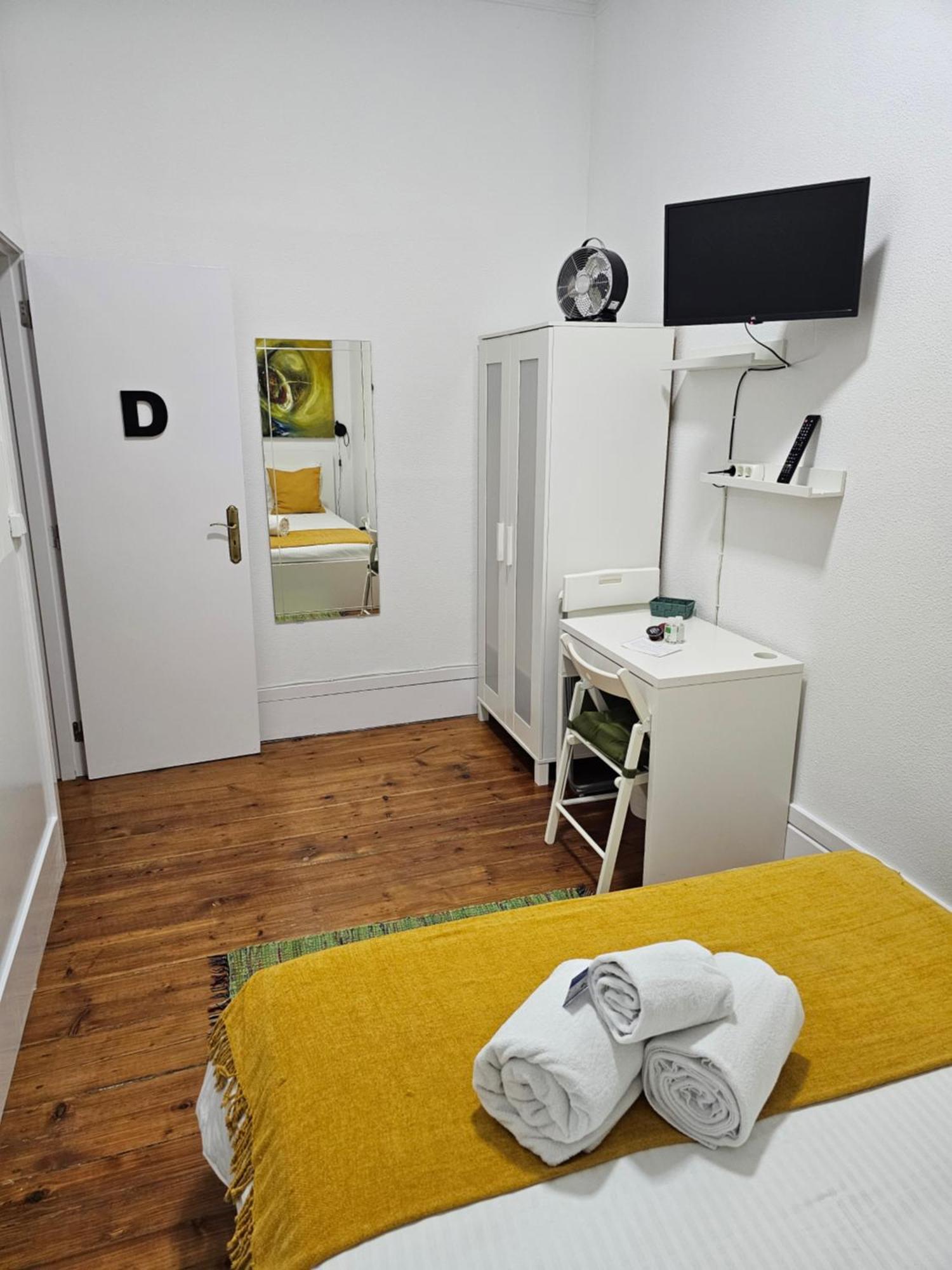 Almirante GuestHouse Lisboa Habitación foto